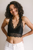 Lacey Lover Bralette in Black