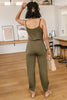 Cool Breeze Jumpsuit In Olive