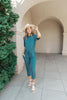 Girl Next Door Jumpsuit In Jade