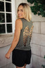 Angelina Tank in Olive