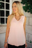 Angelina Tank in Soft Pink