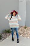 Fuzzy Wuzzy Striped Sweater