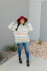 Fuzzy Wuzzy Striped Sweater