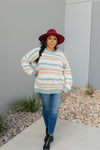 Fuzzy Wuzzy Striped Sweater