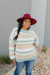 Fuzzy Wuzzy Striped Sweater