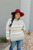Fuzzy Wuzzy Striped Sweater