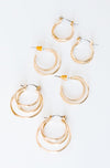 Tons Of Hoops Earring Set