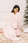 Fuzzy Feeling Blanket in Pink