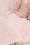 Fuzzy Feeling Blanket in Pink