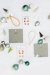 Santa And His Sleigh Earring Set