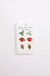 Holly Jolly Christmas Earring Set