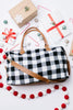 Buffalo Plaid Holiday Weekender Bag