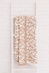 Fuzzy Feeling Blanket in Taupe