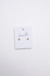 Subtle Holiday Feels Small Stud Earrings in Gold