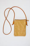 Weave Your Troubles Behind Woven Cell Phone Bag