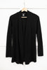 Sienna Sweater Knit Cardigan in Black