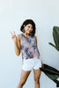 Caribbean Tie Dye Tank In Mauve