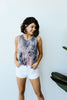 Caribbean Tie Dye Tank In Mauve