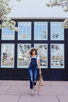 Under Siege Overalls In Dark Wash