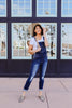 Under Siege Overalls In Dark Wash