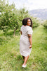Striped Drawstring T-Shirt Dress