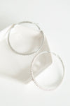 Simple Studded Hoops