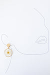 Impressively Pressed Earrings in Sunflower