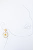 Impressively Pressed Earrings in Sunflower