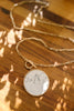 Marble And Chain Necklace