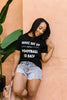 Wake Me Up When Football Is Back Graphic Tee