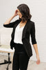 Acting Like A Lady Blazer In Black