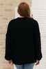 Snuggle Up Sweater in Black