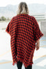 Lumber Jill Wrap in Red/Black