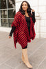 Lumber Jill Wrap in Red/Black