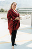 Lumber Jill Wrap in Red/Black