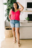 Just A Little Wild Camisole In Hot Pink