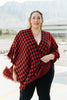 Lumber Jill Wrap in Red/Black