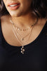 Snake Layered Pendant Necklace