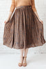 Cathedral Pleated Skirt