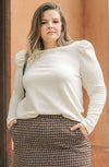 Very Pretty Top in Ivory