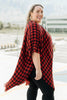 Lumber Jill Wrap in Red/Black