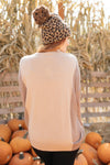 A Different Kind Of Colorblock in Taupe