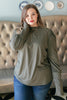 A Little Puff In Your Sleeve in Olive