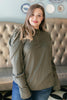 A Little Puff In Your Sleeve in Olive