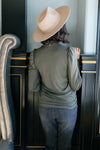 A Little Puff In Your Sleeve in Olive