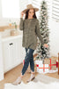 A Side of Sass Top in Olive