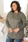 A Side of Sass Top in Olive