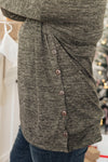 A Side of Sass Top in Olive