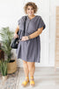 A Wish Your Heart Makes Dress in Charcoal