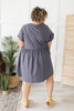 A Wish Your Heart Makes Dress in Charcoal